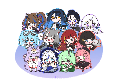 스텔라이브 노래 맞추기(멤버별) 썸네일