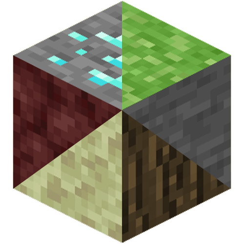 마인크래프트 건축/자연 블록 맞추기 (총 450 문제) 마크