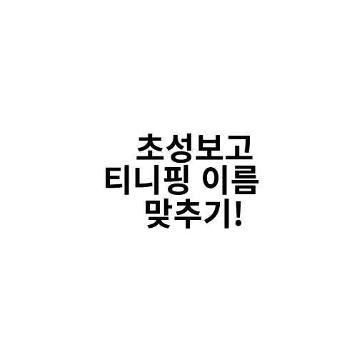 [티니핑] 초성보고 티니핑 맞추기 (1기~5기) 썸네일