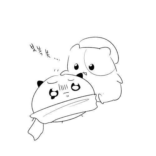 뽀뽀 캐릭터 키 맞추기