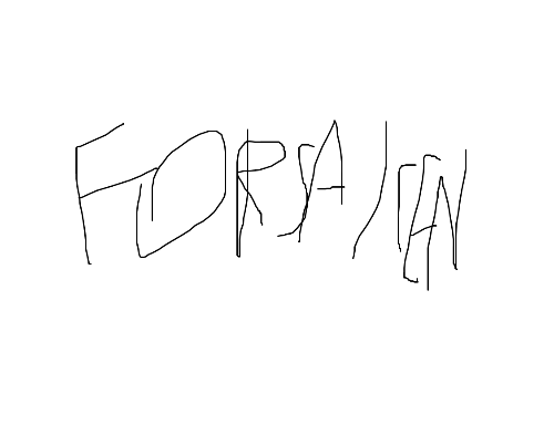 그림판으로 그린 포세이큰 킬러 스킨 맞추기