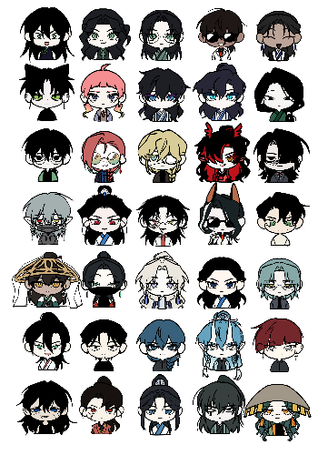 허쑤당 캐릭터 공수 맞추기 썸네일