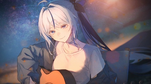 스텔라이브 3기생 아오쿠모 린 노래맞추기