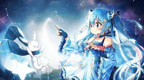 유키미쿠(SNOW MIKU)업데이트! 한국어 가사 일부만 보고 보컬로이드 노래 맞추기 썸네일