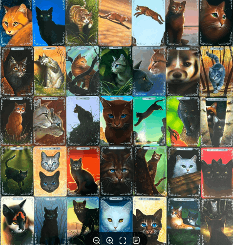 고양이 전사들 캐릭터 맞추기 썸네일