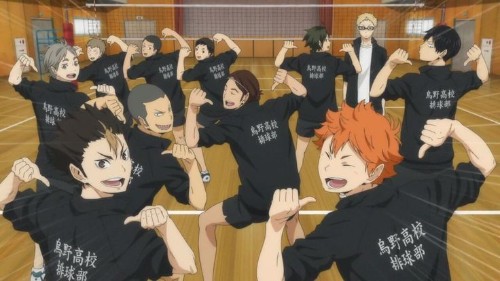 하이큐 현수막 보고 학교 맞추기 썸네일