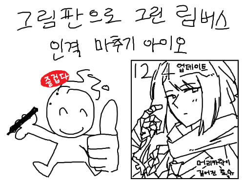 림버스 컴퍼니 그림판으로 그린 인격 맞추기 (12/4 업데이트 까지) 썸네일