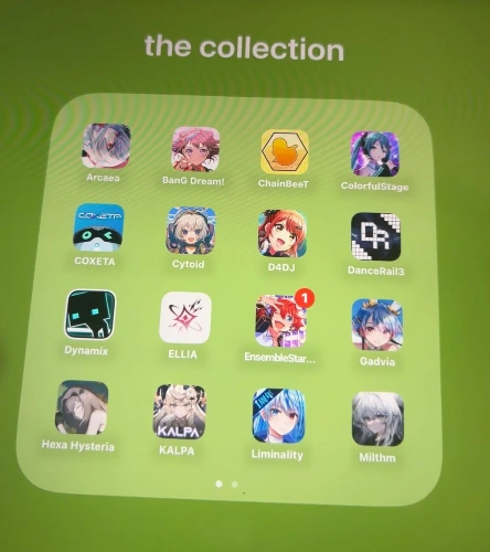 판정선 보고 리듬게임 맞추기