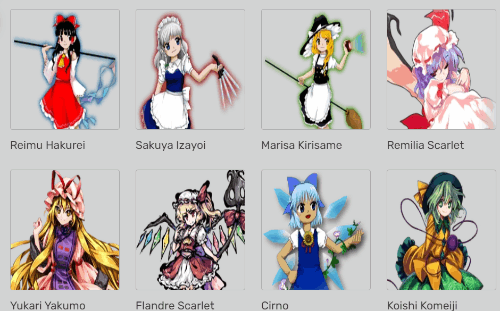 동방캐릭터맞추기 썸네일