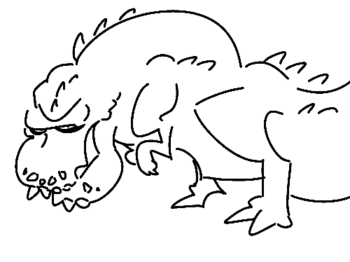 내가 그린 몬스터 헌터 초대형 몬스터 맞추기 썸네일