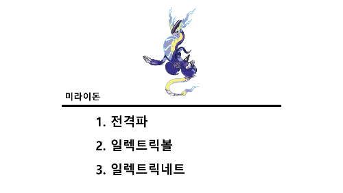 포켓몬 못 배우는 기술 맞추기