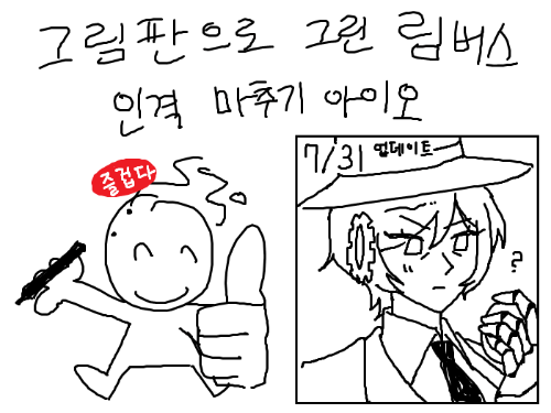 림버스 컴퍼니 그림판으로 그린 인격 맞추기 (7/31 업데이트 까지) 썸네일