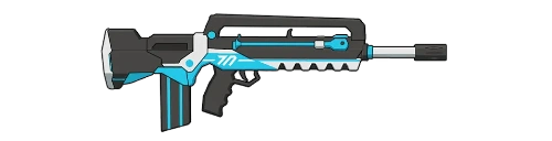 블루아카이브 캐릭터들이 사용하는 총기 맞추기 썸네일