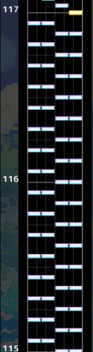 프세카 재봉틀,트릴(일자),계단 보고 곡맞추기