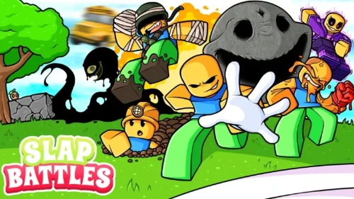 슬랩 배틀 장갑 맞추기